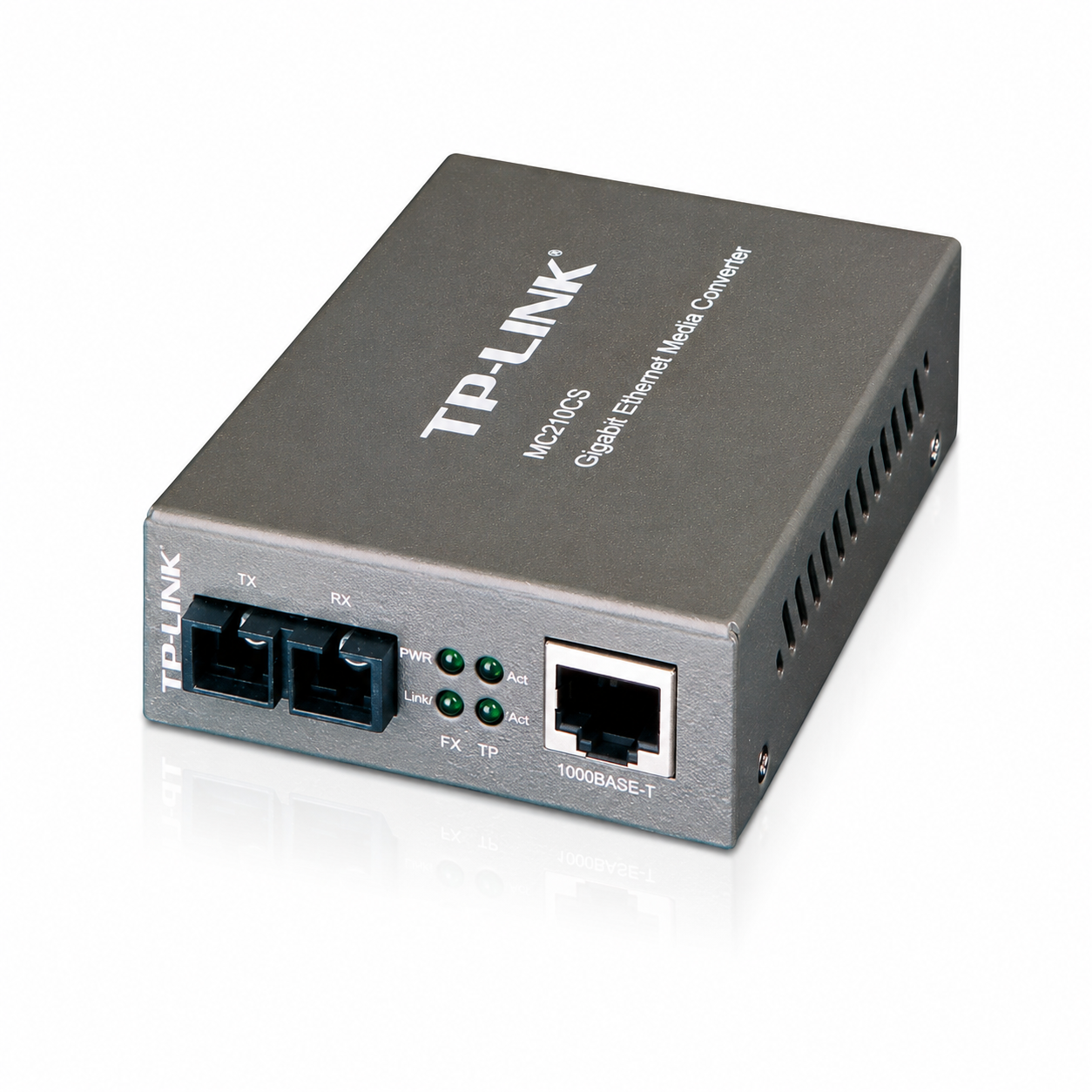 Convertidor de Medios Gigabit TP-Link MC210CS para Fibra Monomodo