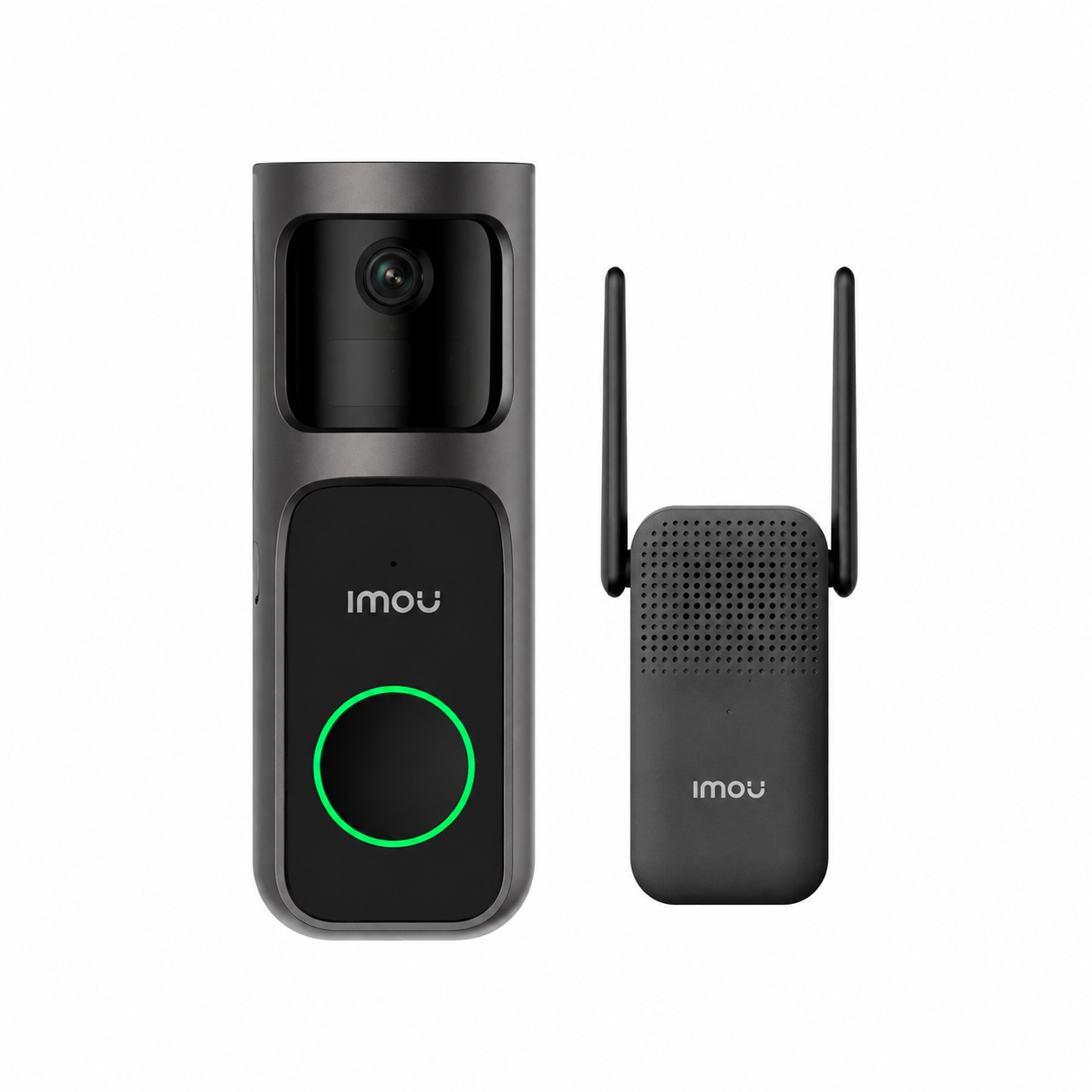 Kit Timbre Inteligente WiFi IMOU Doorbell 2S 3MP con Batería y Receptor Interior